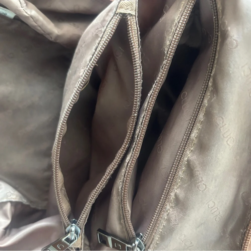 4 for $20 item Two-Tone Brown and Cream Backpack